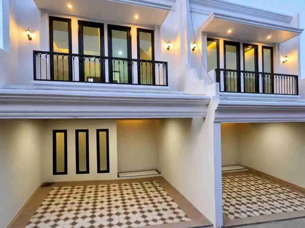 Jual rumah murah Cluster pinggir jalan di JakSel