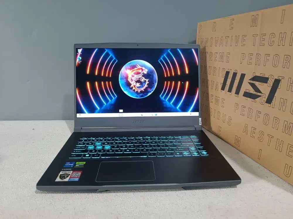 MSI Thin 15 Gaming Laptop i7 Gen 12 RTX 3050 | RAM 16GB SSD 512GB |