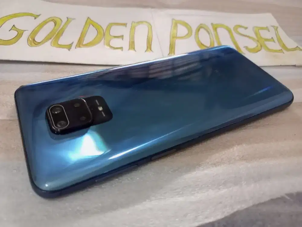 Xiaomi Note 9 Pro NFC Aurora Blue Ram 6Gb/64Gb.Perfect-Golden Ponsel