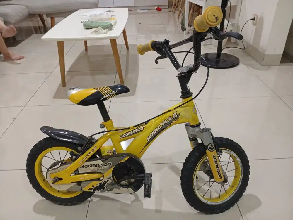 Sepeda Anak BMX Wimcycle Aggressor 12 Inch Cowok Bekas Preloved - Kuni