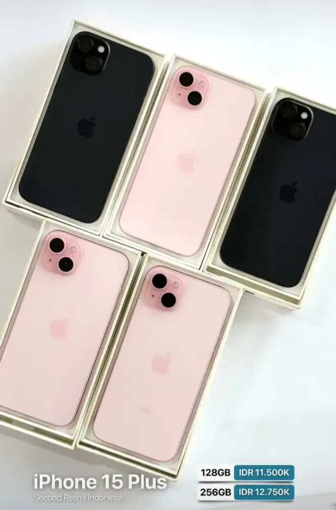 iPhone 15 plus second iBox dikredit tanpa DP