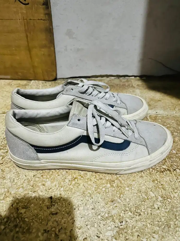 Vans Style 36 Warna Marshmallow Dress Blue