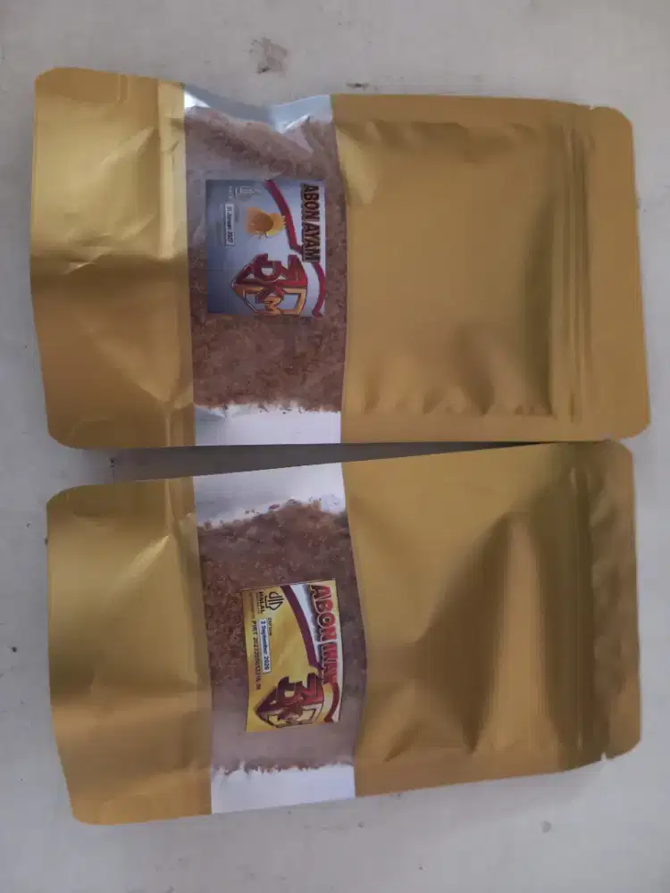 Abon ayam dan abon ikan