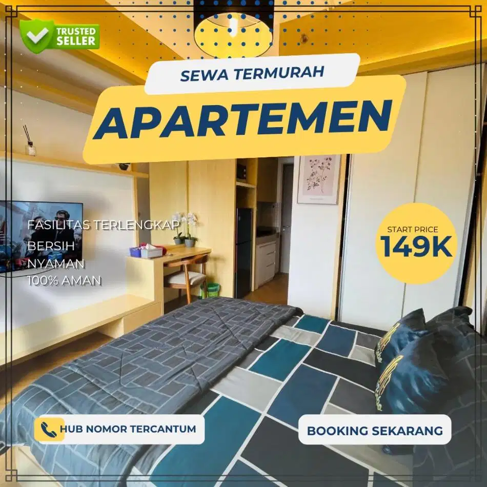 Disewakan Apartemen Harian/Transit Sayana Harapan Indah Bekasi