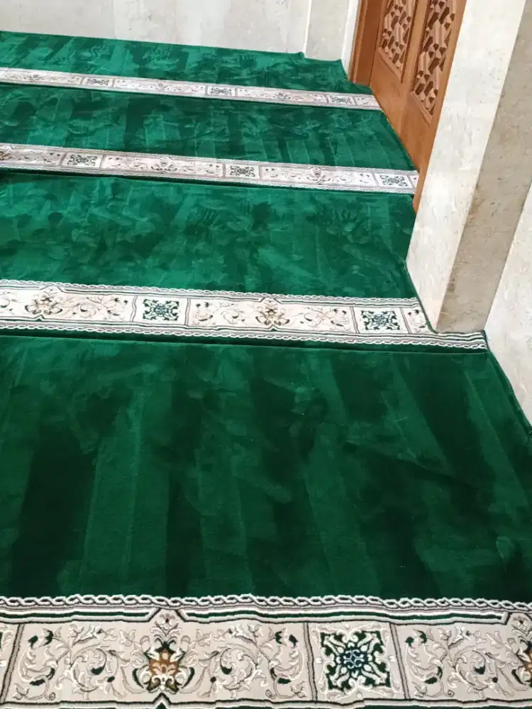 Karpet Masjid Tebal & Lembut - Free Ongkir Pasang Area Palembang