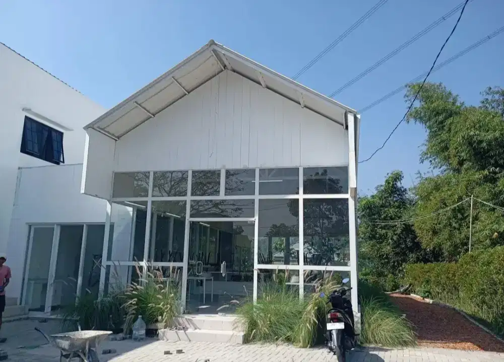 JUAL TANAH DAN BANGUNAN MASIH BARU