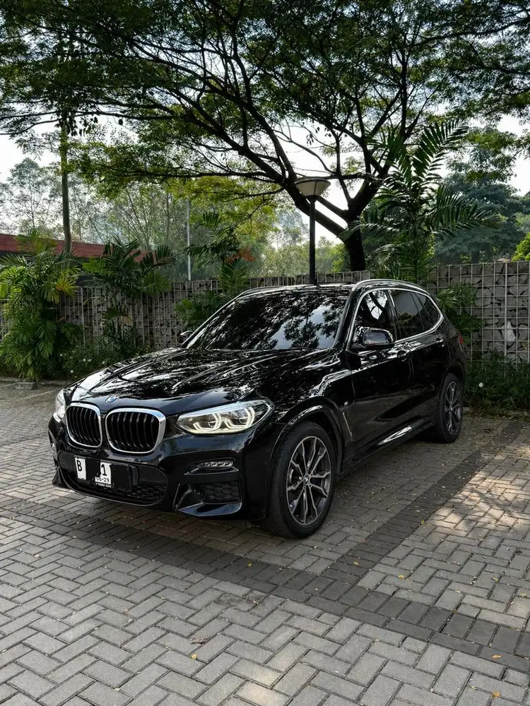 BMW X3 xDrive30i M Sport 2021 reg 2024 Hitam