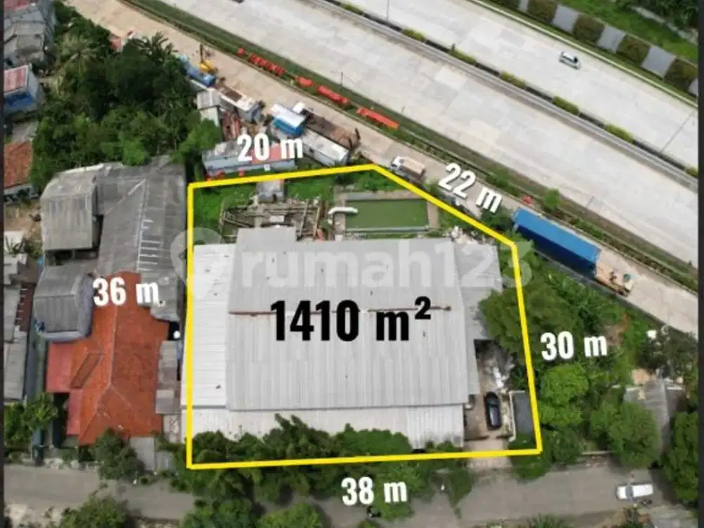 Tanah Lokasi Terbaik di Ciputat Cocok Utk Mini Cluster, Kostan