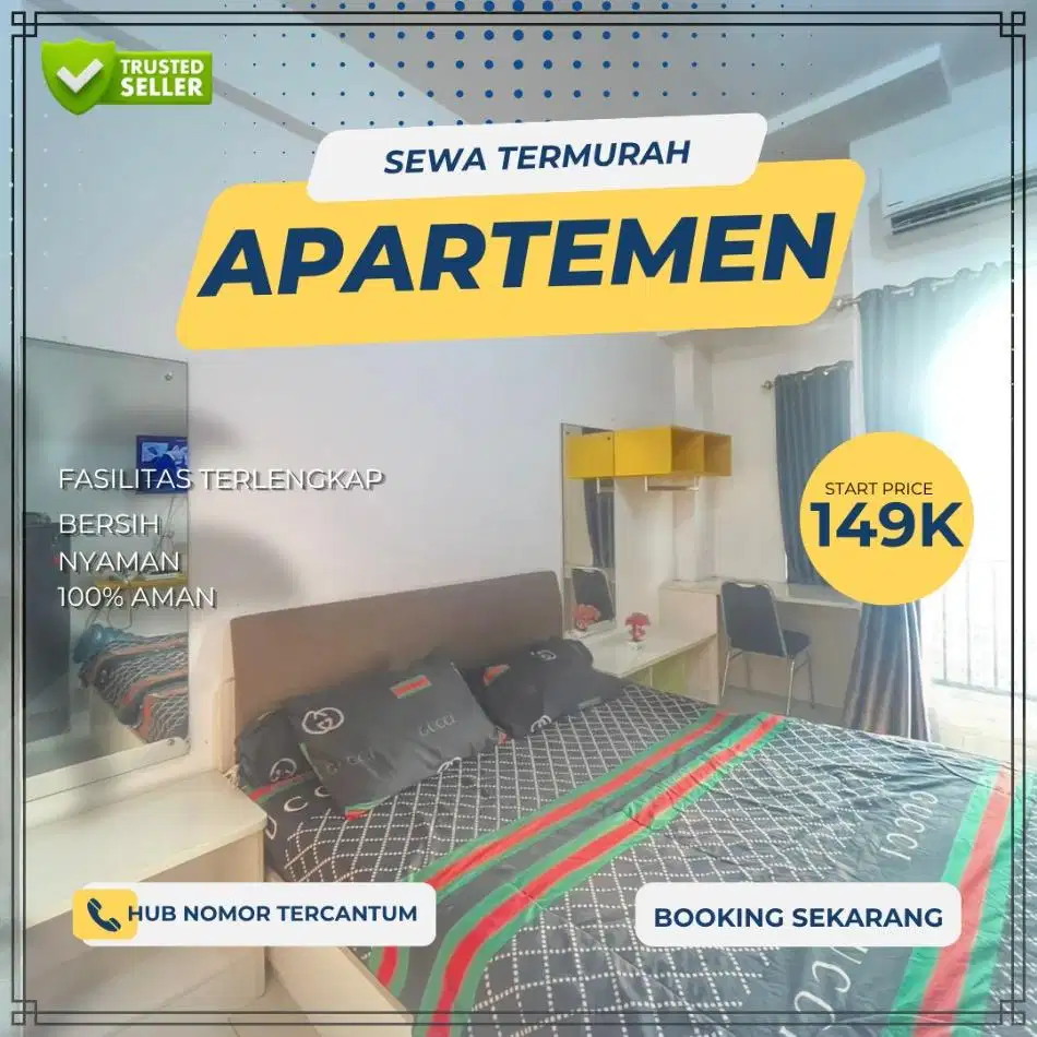 Sewa apartemen Harian/Transit EMERALD BINTARO Tangerang Termurah