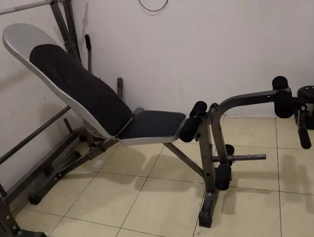 Alat Fitness/Gym Full body work out.Bonus stik dan beban fullset