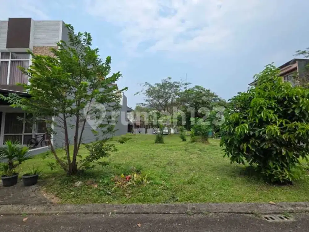 Dijual Tanah Posisi Hoek Siap Bangun di Perumahan Icon BSD