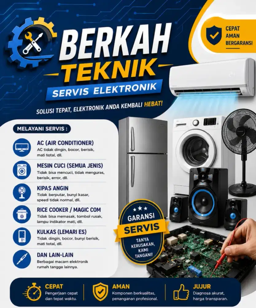 Dicari teknisi AC yang mau buka usaha bagi hasil