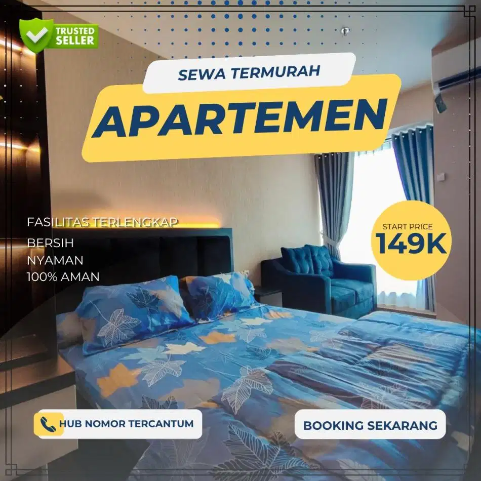 Disewakan Apartemen EMERALD BINTARO Harian/Transit Tangerang Termurah