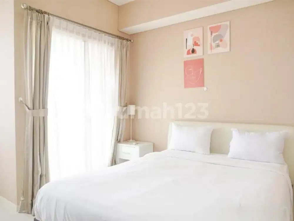 Dijual Apartemen Cosmo Terrace 1 Bedroom Furnished Shm Siap Huni