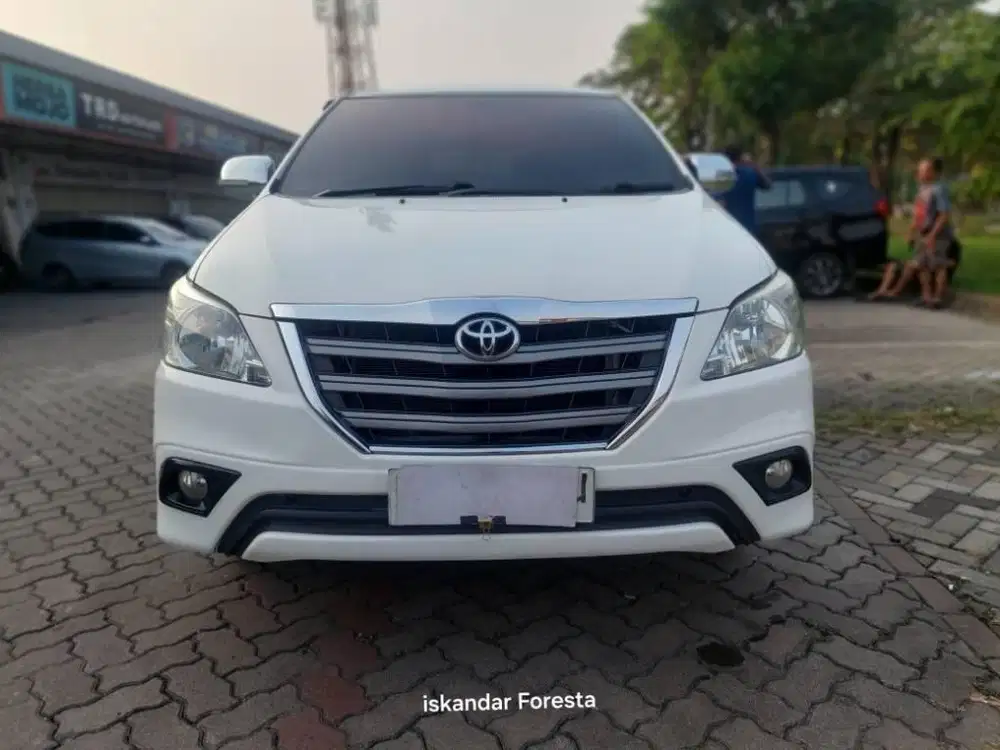 Innova 2,0G At bensin'14 Tgn1 pribadi Service record toyota Siap pakai