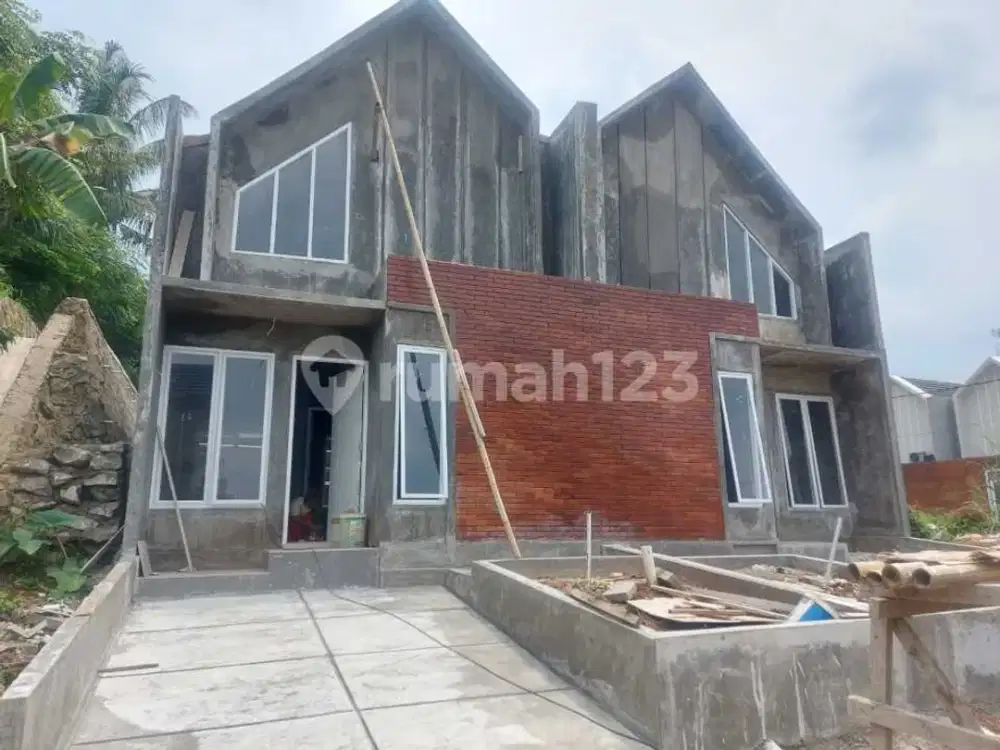 Rumah Baru Tahap Finishing Lokasi Strategis Dekat Tol Limo