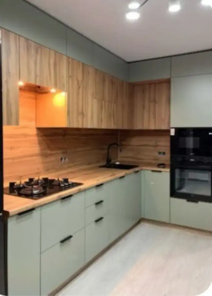 Lemari Dapur Minimalis HPL