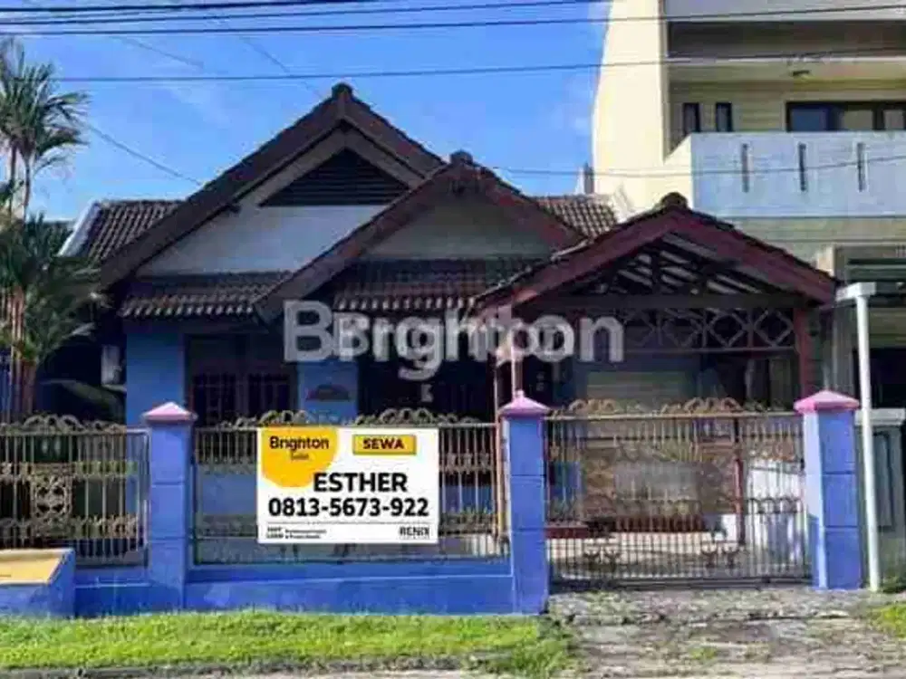 For rent. Sewa Rumah Untuk Kantor, Mess atau hunian Keluarga. 5KT 2KM. Nego