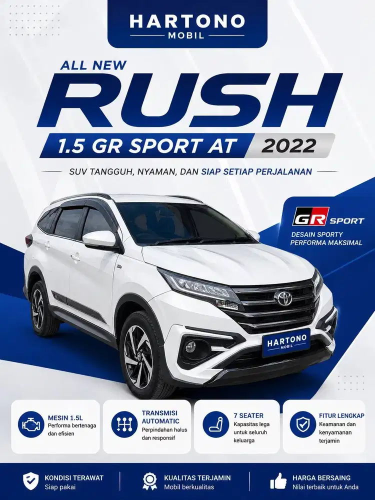 TOYOTA RUSH 1.2 GR S AT