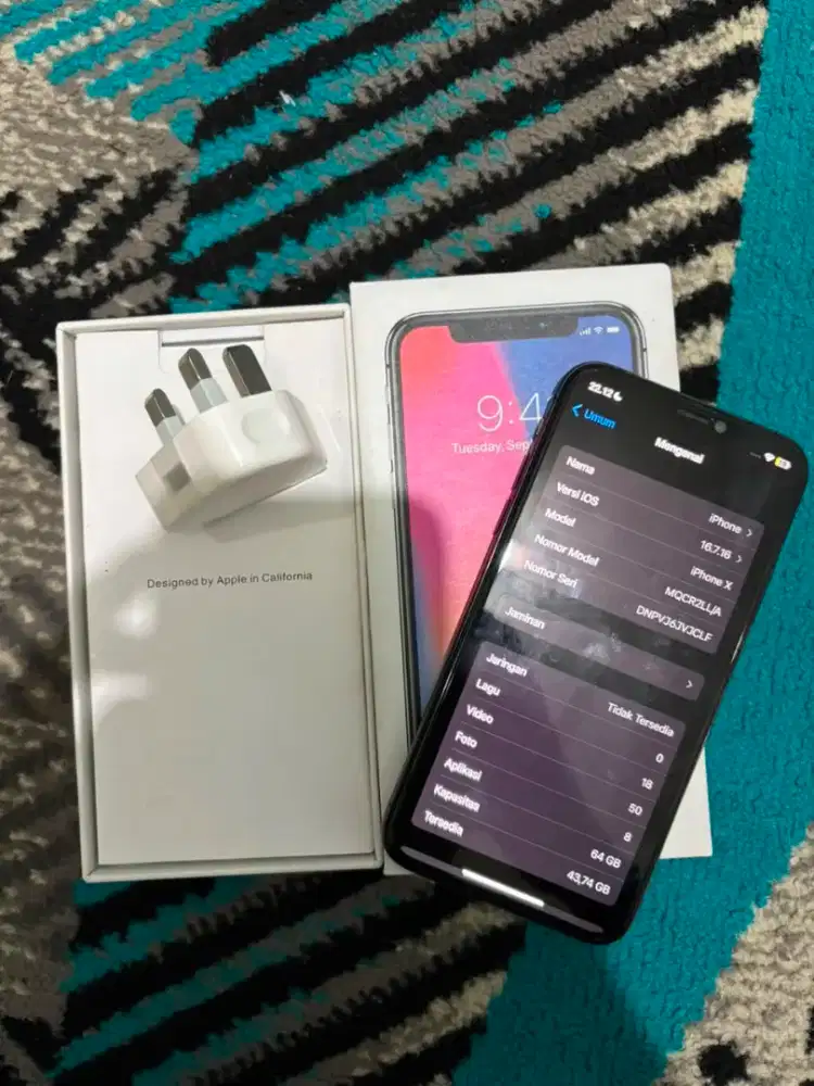 IPHONE X 64 GB INTER LLA