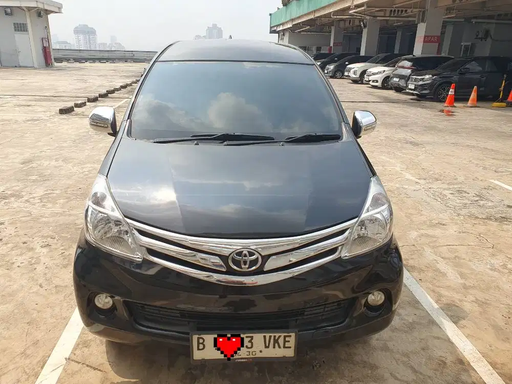 AVANZA 2015 TIPE 1.3 G A/T HITAM PLAT GANJIL, PAJAK ON PANJANG