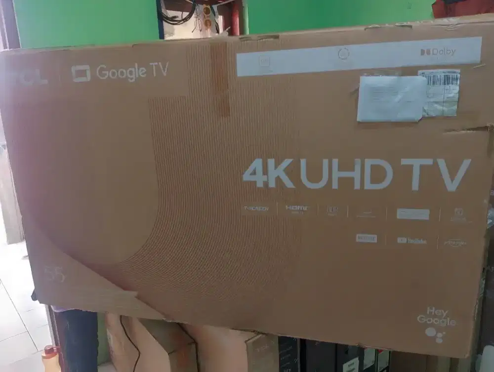 Tv LED TCL google 4k UHD 55 inch