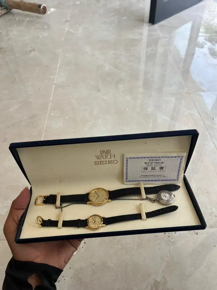 Seiko vintage nos dan bekas pakai mulus