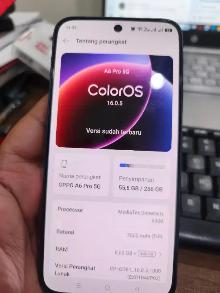 Oppo a6 pro 5G 256gb