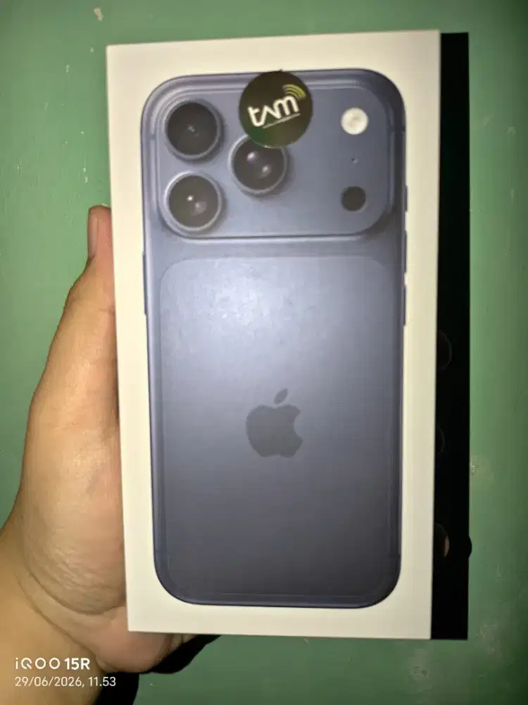 iPhone 17 Pro 256gb New Garansi resmi