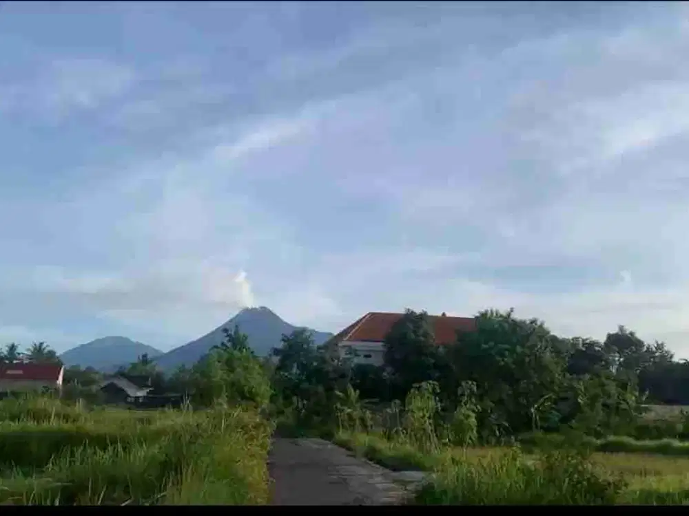 Dijual Cepat Tanah dengan view merapi diseputaran jln Palagan km 12