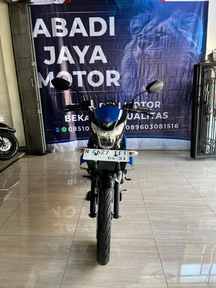 Satria FU 150 2026 odo 200 perak like new