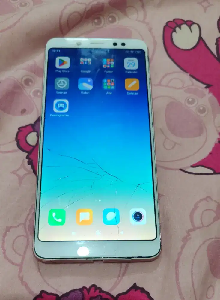 Dijual xiaomi redmi note 5 bekas sesuai foto