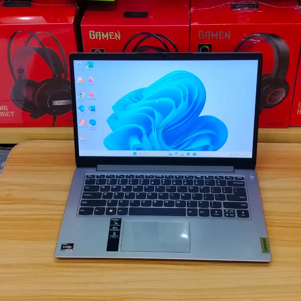 Laptop Lenovo Ideapad Slim114AMN7 Ryzen 3 7320 8GB 512GB Ramah Kantong