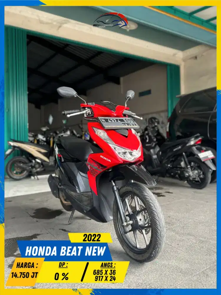 HONDA BEAT NEW 2022 BEKAS RASA BARU BOSSKU HIKMAH MOTOR KEPUH MALANG