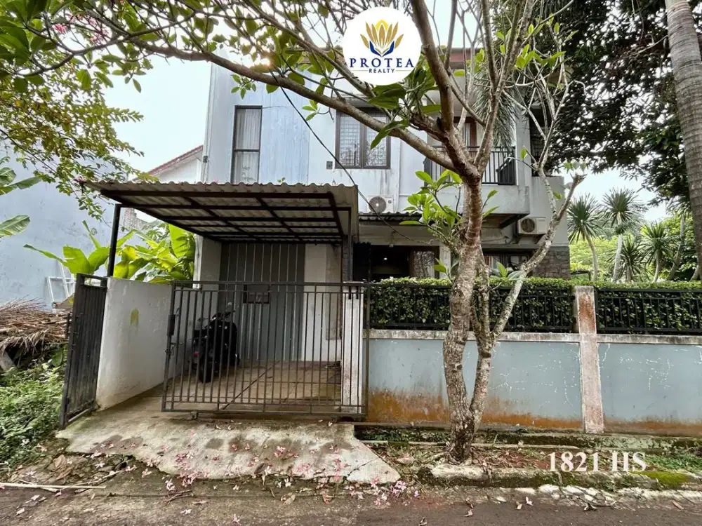 rumah 2 lantai siap huni di kencana loka, bsd lokasi strategis