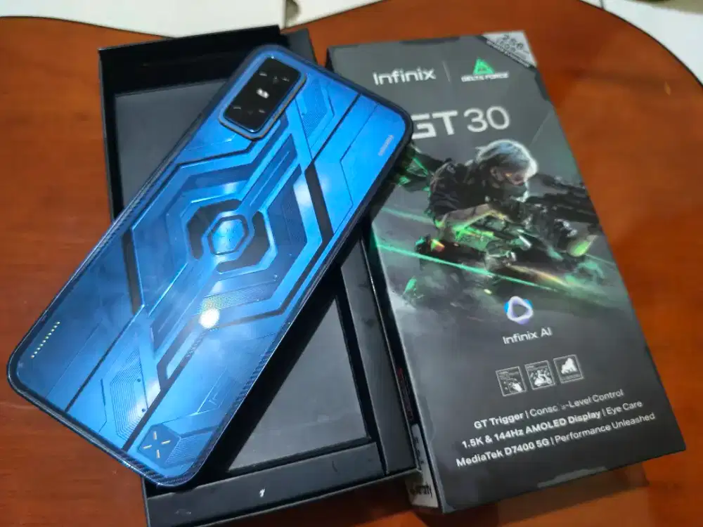 Infinix GT 30 5G Ram 8/256 lengkap mulus original