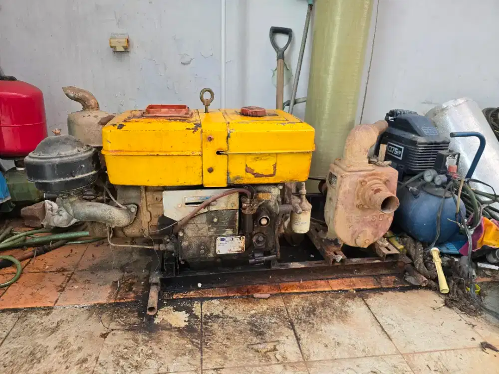 Mesin diesel 22Hp , pompa NS80 ,mesin penggerak GX160 ,Genset Yamaha