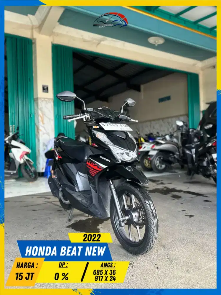 HONDA BEAT NEW 2022 BEKAS BERKUALITAS HIKMAH MOTOR KEPUH MALANG