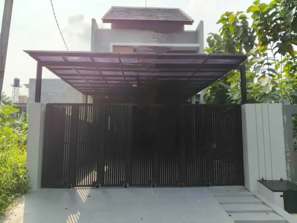 Rumah Baru minimalis murah bebas banjir di billymoon ,pondok kelapa