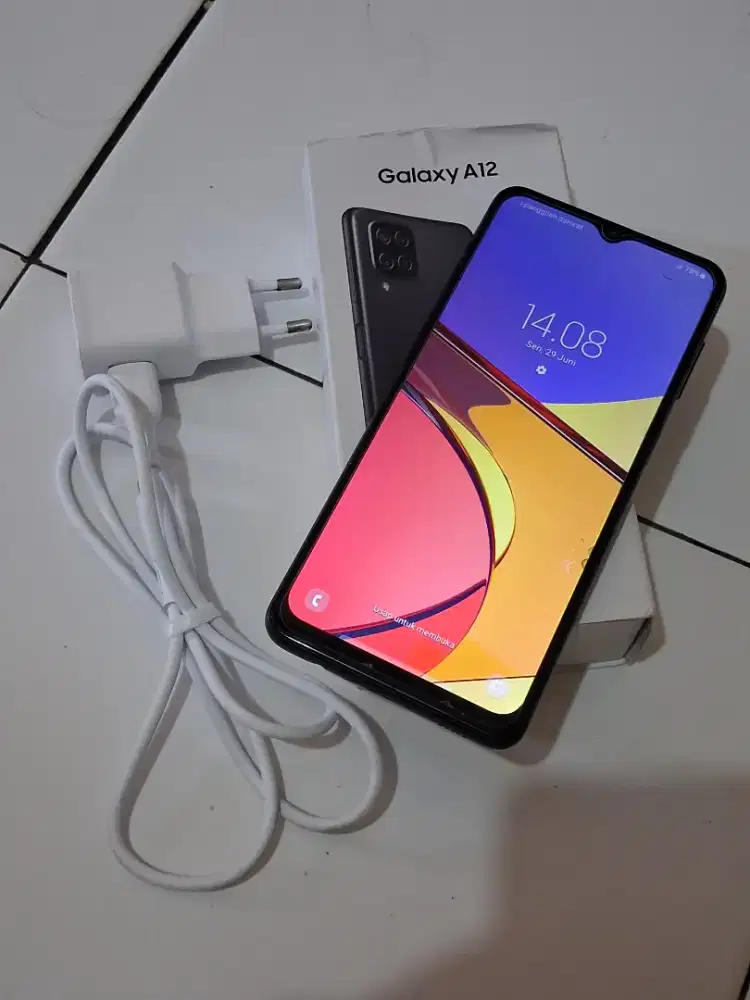 Samsung A12 4/128GB Mulus Fullset Original