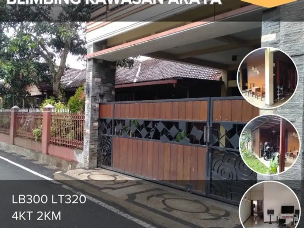 Rumah dijual kawasan araya pandanwangi plaosan Lt320 4KT hanya 2,1M