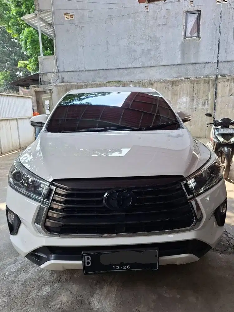 Innova V Diesel 2.4 2021 Putih  Pjk Des 2026 Km 42rb Rec Toyota