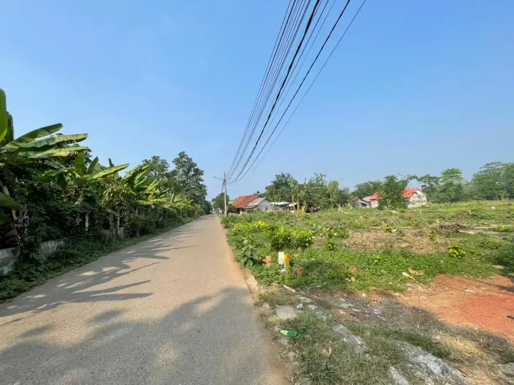 Miliki Tanah Kavling SHM Murah di Cisauk - Pinggir Jalan 2Km ke Stasiun Jatake - Bisa Cicil Tanpa Bunga