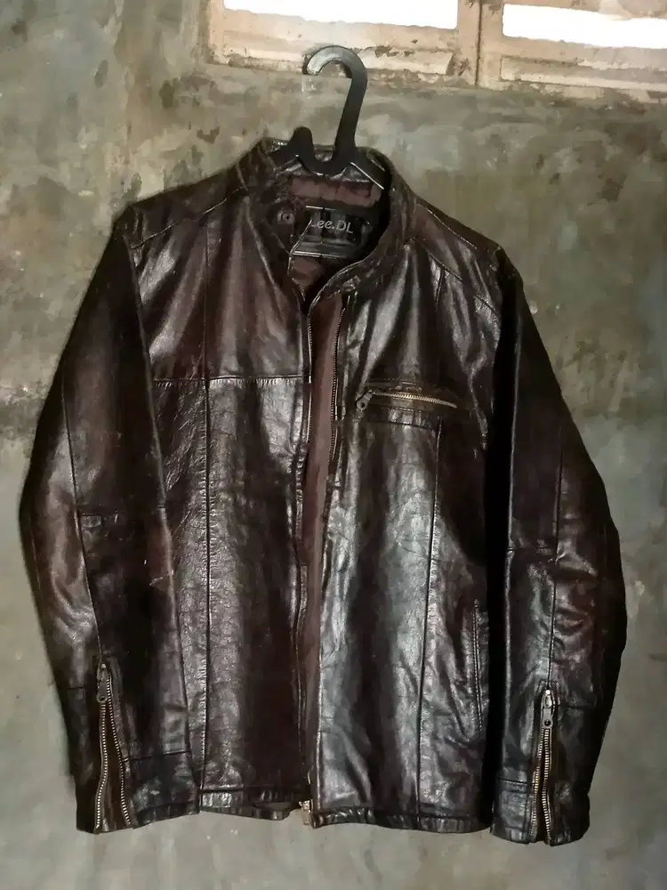 jaket kulit lee