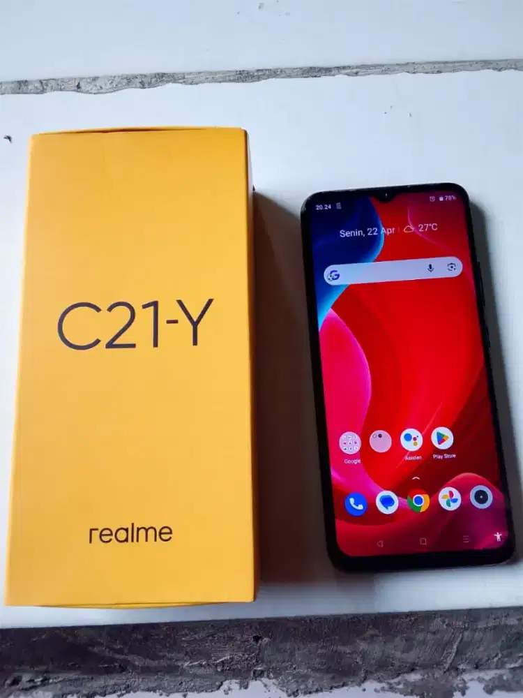Realme C21Y 3/32 Fullset Normal - Minus Tombol Power