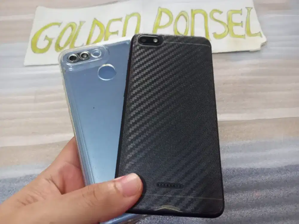 Redmi 6A ORI 16Gb/Ram2Gb.4G-Golden Ponsel