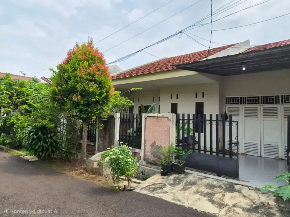 Dijual cepat rumah strategis cirendeu ciputat tangerang selatan shm