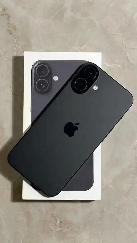 Iphone 16 plus 128gb ex inter black