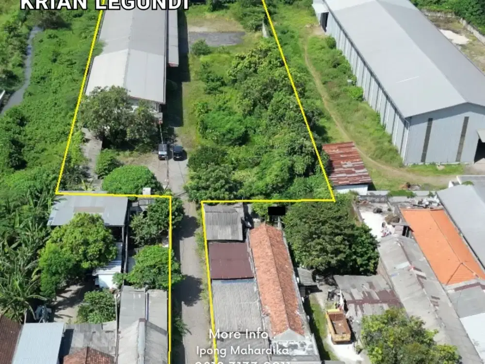 DIJUAL GUDANG STRATEGIS - KRIAN LEGUNDI