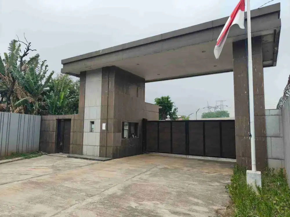 Dijual Tanah dan Bangunan Pabrik di Gunung Putri
